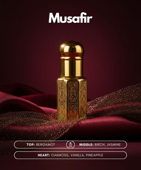 Musafir Roll-On Attar (Premium Wooden Box, 6ml)